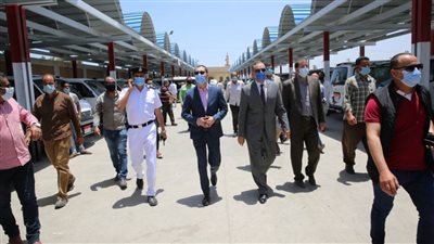  حديقة عامة بجوار الموقف الجديد في كفر الشيخ