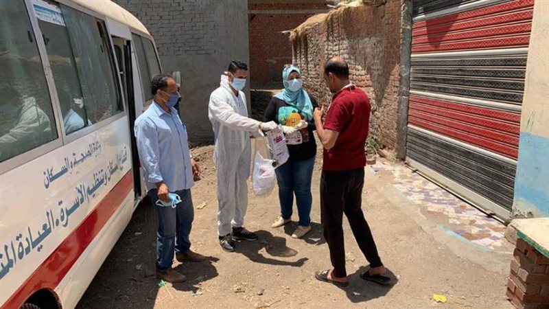 توزيع العلاج