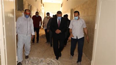 محافظ سوهاج يتفقد مستشفى الصدر بجزيرة شندويل