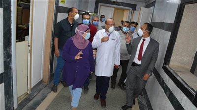 نائب محافظ المنيا يشيد بخطة مكافحة العدوى بالتأمين الصحي 