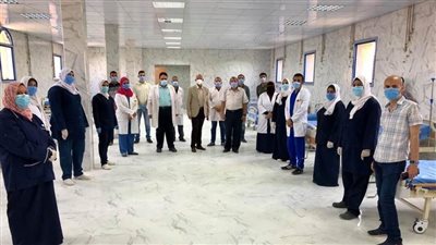 صحة الشرقية: تشغيل تجريبي للجناح الطبي الجديد بمستشفى الصدر