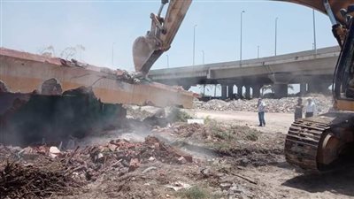 إزالة 39 حالة تعدٍ على الأراضي الزراعية وأملاك الدولة بالبحيرة