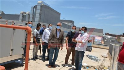 محافظ القليوبية يتابع التشغيل التجريبي لمستشفى كفر شكر المركزي