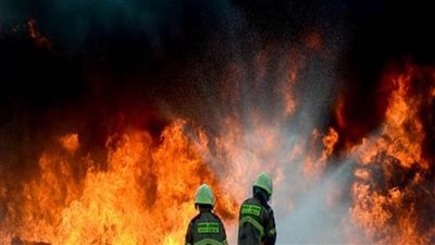 حريق كبير في سوق الورود في العاصمة الإيرانية طهران