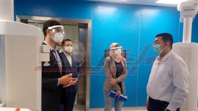 نائبا محافظ القليوبية يتفقدان مستشفيات العزل