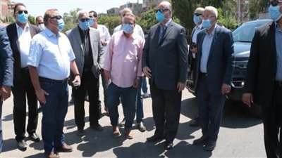 محافظ القاهرة يتفقد المحاور المرورية الرئيسية بمدينة نصر