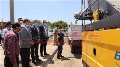 لتطوير منظومة النظافة..المنوفية تبدأ تشغيل معدات التدخل السريع