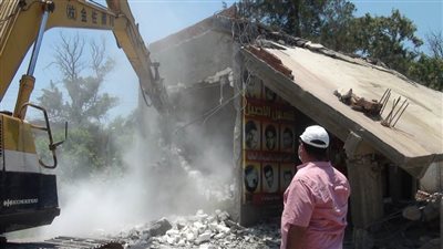 إزالة 43 حالة تعدٍ على الأراضي الزراعية وأملاك الدولة بالبحيرة