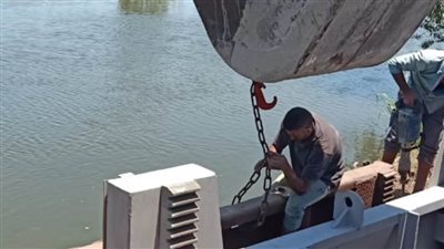 الانتهاء من إحلال وتجديد بوابات المجاري المائية بالبحيرة