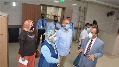  نائب محافظ المنيا يتفقد التجهيزات النهائية لمستشفى سمالوط النموذجي