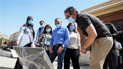 وزير السياحة والآثار يتفقد قصر البارون 