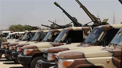 أرتال ضخمة من الصاعقة الليبية تلتحق بمحاور شرق مصراتة.. ((صور))