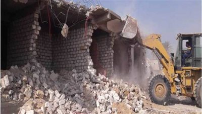 إزالة تعديات على 136000متر مربع بالإسماعيلية