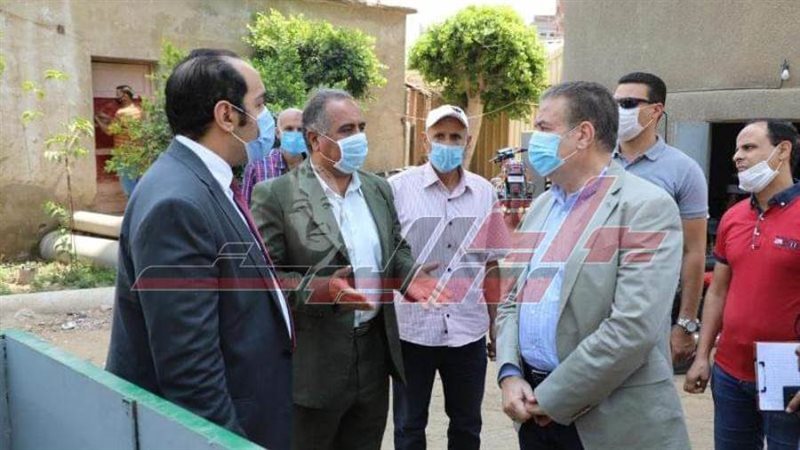 محافظ المنوفية يتفقد