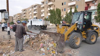 حملة نظافة مكبرة لاستعادة الوجه الحضاري لأبوصوير بالإسماعيلية