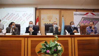 إجراء القرعة العلنية لتقسيم الفيروز ببلطيم في كفرالشيخ 