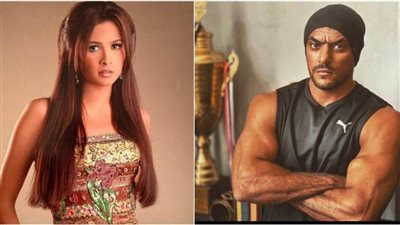 ياسمين عبد العزيز تنشر صورة لها بفستان الزفاف مع العوضي