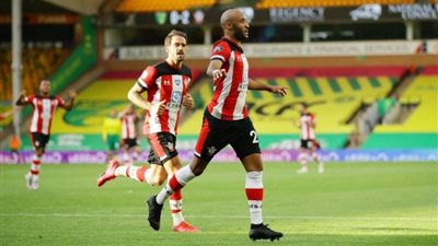 ساوثهامبتون يفوز علي نوريتش سيتي بثلاثية في الدوري الإنجليزي