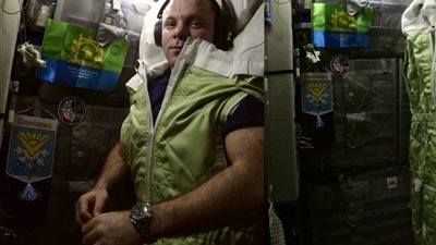 رائد الفضاء الروسي فاجنر يرد على أحد أكثر الأسئلة شيوعا