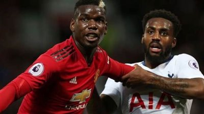 عودة «بوجبا» تنقذ مانشستر يونايتد أمام توتنهام في البريميرليج