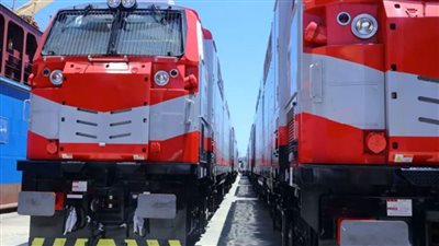 وصول نصف الجرارات الجديدة لتحديث أسطول السكة الحديد