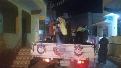 جامعة دمنهور تواصل حملات تعقيم وتطهير قرى ومراكز البحيرة