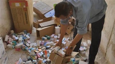 ضبط 20 ألف عبوة أدوية بشرية منتهية الصلاحية بالبحيرة