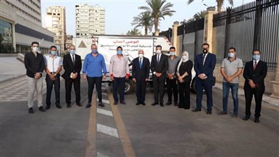  المصريين الأحرار وتنسيقية شباب الأحزاب يدعمون صحة بورسعيد بمستلزمات طبية
