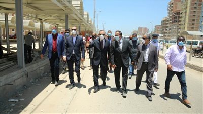 محافظ كفرالشيخ يشدد علي ارتداء الكمامات 