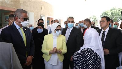 وزيرة الصحة تتفقد وحدة 