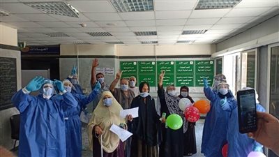 خروج 18 مصابًا من عزل الدقهلية بعد شفائهم