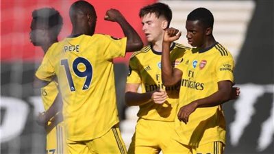 أرسنال يفوز على ساوثهامبتون 0/2 في الدوري الإنجليزي الممتاز