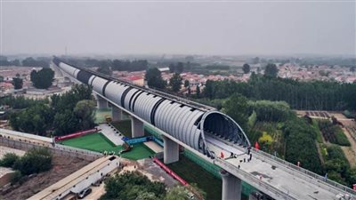  الصين تدشن أول نفق  قطارات سريعة عازل للصوت في العالم