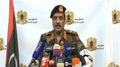  عاجل ..الجيش الليبي: معركتنا  لن تتوقف.. والتحية للشقيقة مصر