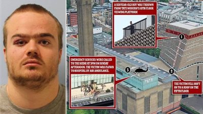 سجن بريطاني ألقى طفلا من الطابق العاشر