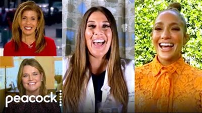 شاهد.. هدية جينيفر لوبيز إلى ممرضة تحارب كورونا