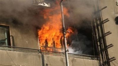 السيطرة على حريق نشب داخل مستشفى شرق الإسكندرية