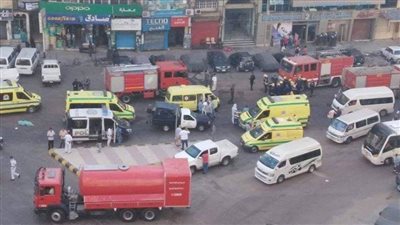 ماس كهربائي وراء حريق مستشفى البدراوي بالإسكندرية