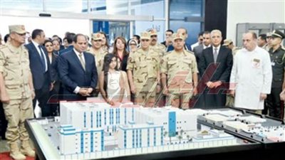 6 سنوات إنجازات.. ”مستشفى عسكري“ هدية الرئيس لـ”المنايفة“