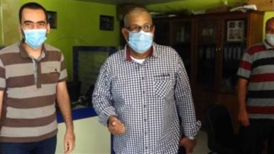 رئيس شركة مياه سوهاج يوجه بتطبيق إجراءات الوقاية من فيروس 