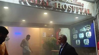 عاجل ....السيطرة على حريق بمستشفى 