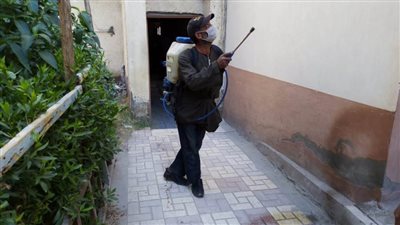 تطهير وتعقيم مديرية تعليم كفرالشيخ والإدارات التابعة لها 