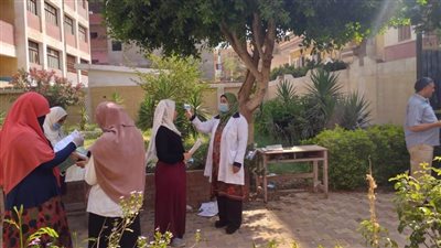 محافظ بني سويف يتابع سير امتحانات الثانوية العامة