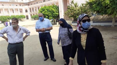 إصابة طالب بهبوط داخل لجنة ثانوية بني سويف