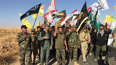 الحشد الشعبي العراقي يطارد عناصر من داعش