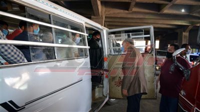 جولة لمحافظ القليوبية بمواقف السيارات والمطاعم