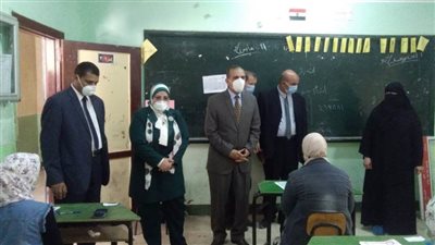 نورالدين يتفقد لجان امتحانات الثانوية بكفرالشيخ 