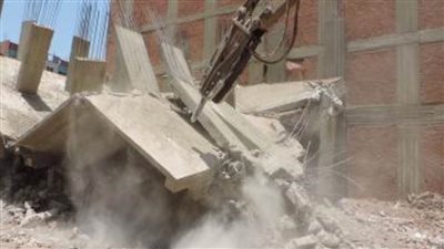 حصاد إزالة الداخلية  للتعديات الواقعة على أملاك الدولة والأراضي الزراعية ونهر النيل