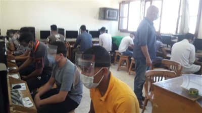 انتظام سير امتحانات الدبلومات الفنية في بالبحيرة