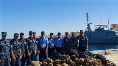 القوات البحرية: ضبط كمية كبيرة من المواد المخدرة بنطاق الأسطول الجنوبي